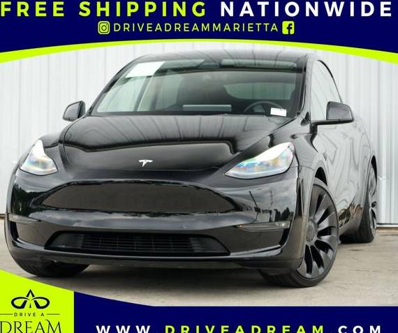 TESLA MODEL Y 2022 7SAYGDEF2NF396625 image